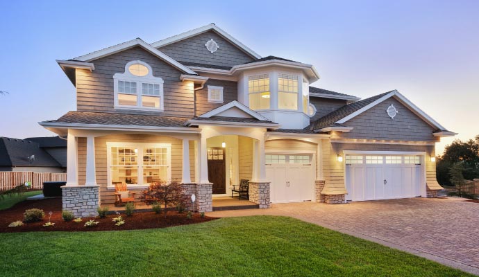 Beautiful home exterior