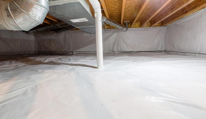 Clean crawl space