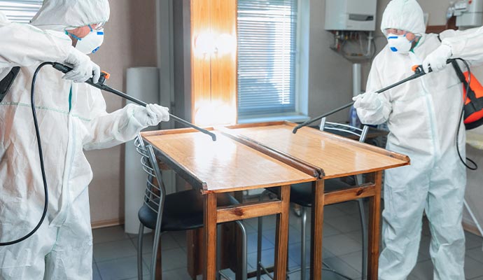 Disinfecting service