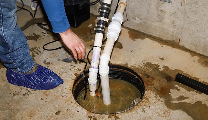 Sump pump cleaning