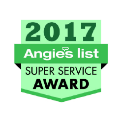 2017 Angies list Super Service Award Logo